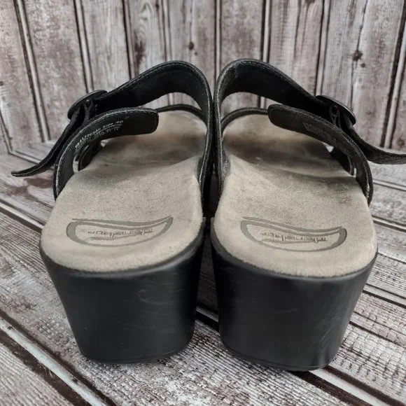 Dansko | "Sophie" Black Strappy Sandals Sz 10 - Picture 9 of 11